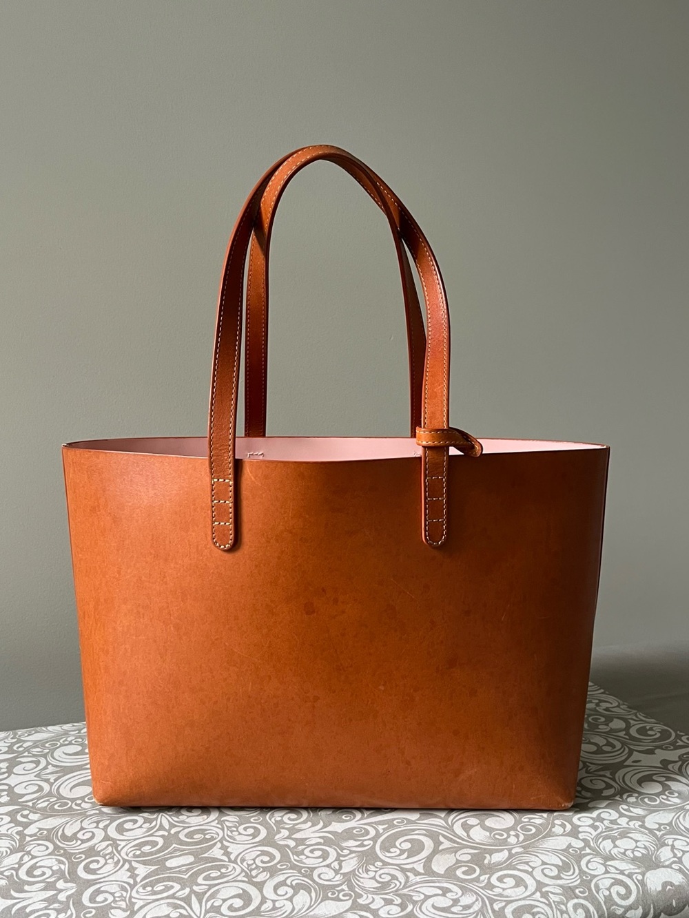Mansur Gavriel Small Carmello Rosa Tote - Picture 15 of 15